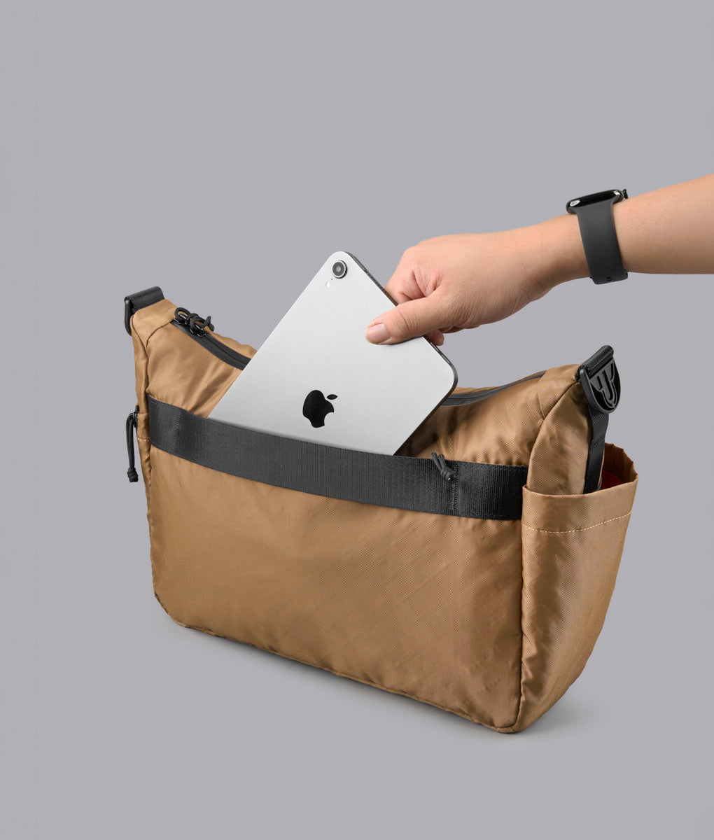 Flight Satchel - Coyote Brown