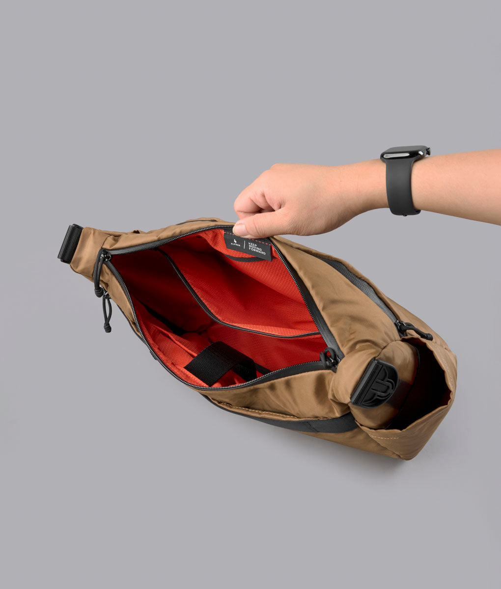 Flight Satchel - Coyote Brown