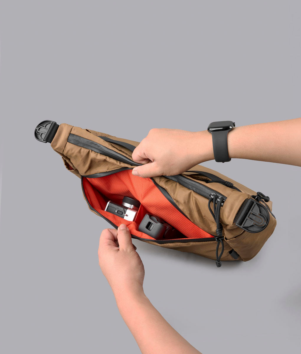 Flight Satchel - Coyote Brown