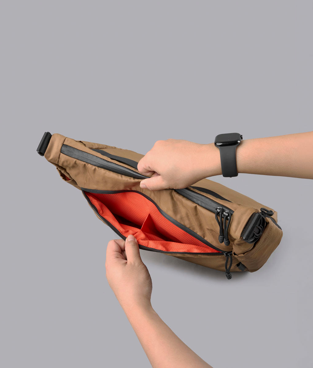 Flight Satchel - Coyote Brown