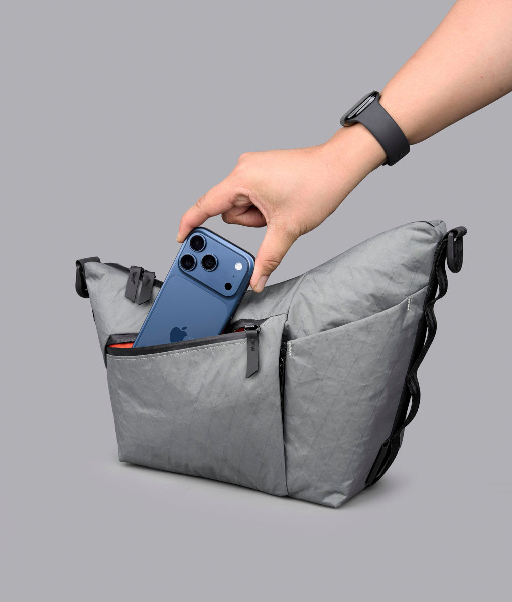 Flow Satchel (4L) - Slate Gray