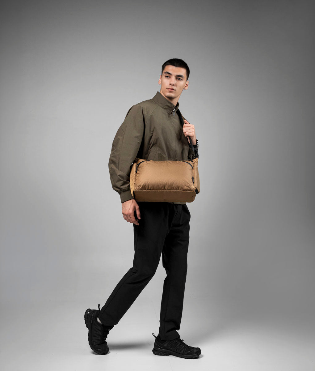 Flight Satchel - Coyote Brown