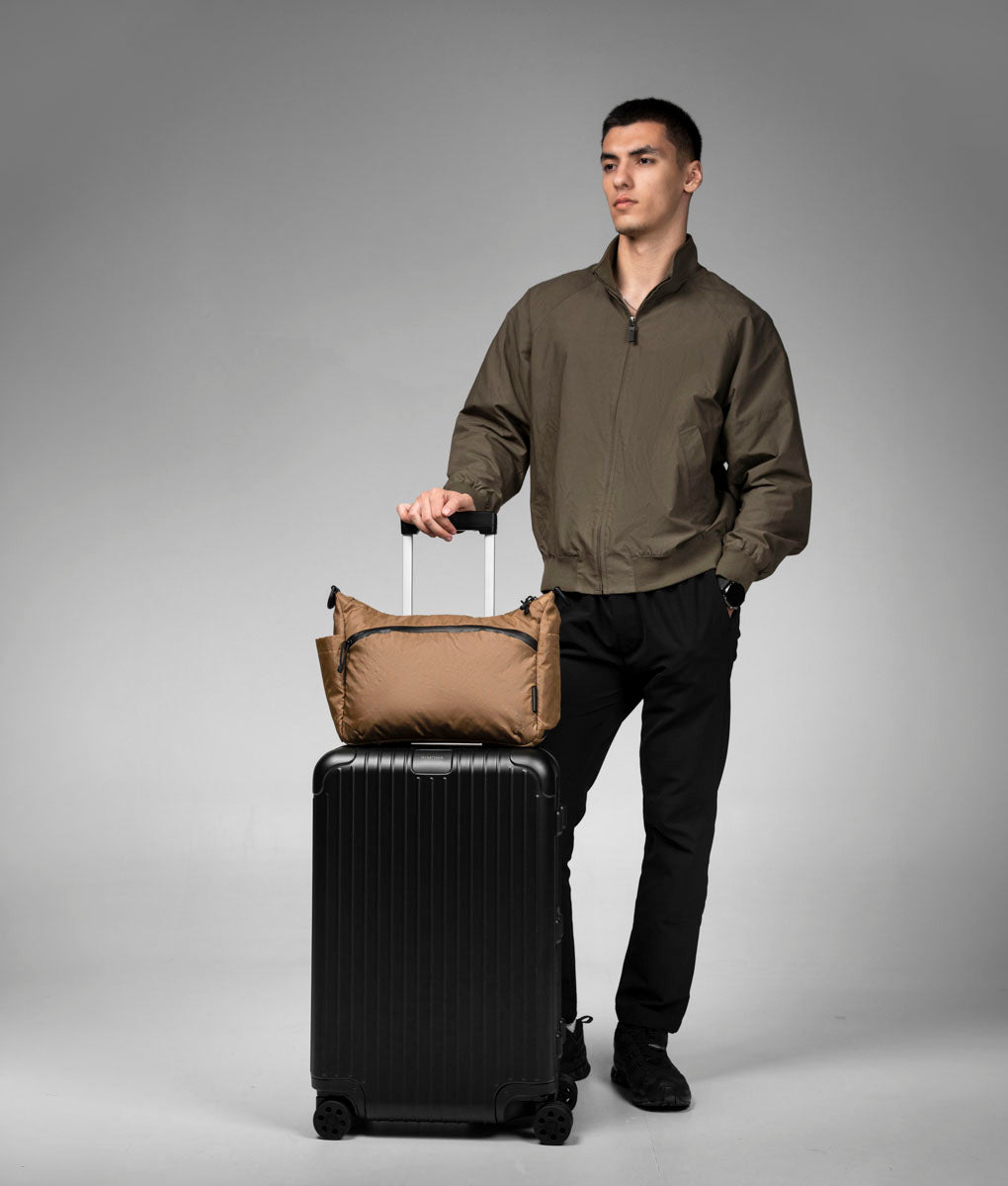 Flight Satchel - Coyote Brown