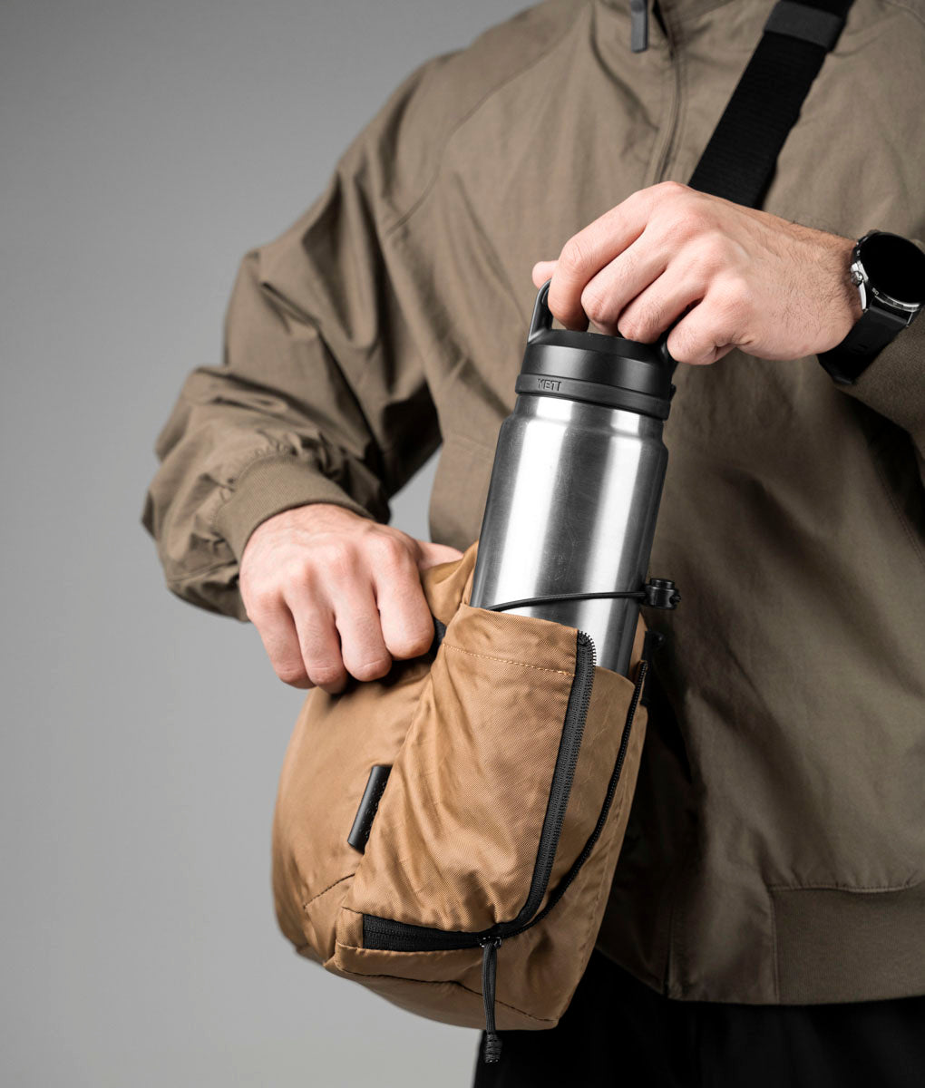 Flight Satchel - Coyote Brown