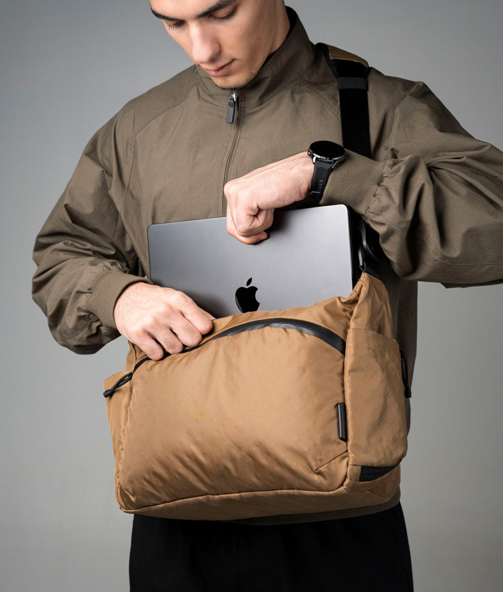 Flight Satchel - Coyote Brown