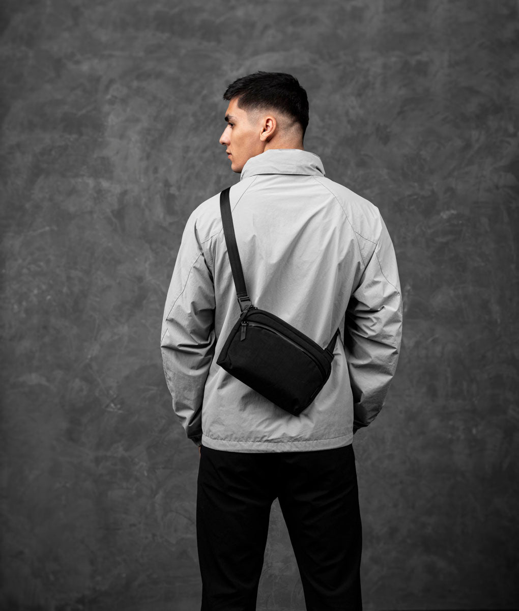 #color_Black/Gray | Axoflux 400D Ripstop Nylon