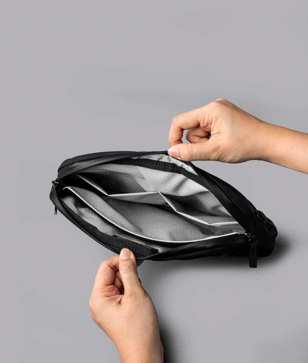 #color_Black/Gray | Axoflux 400D Ripstop Nylon