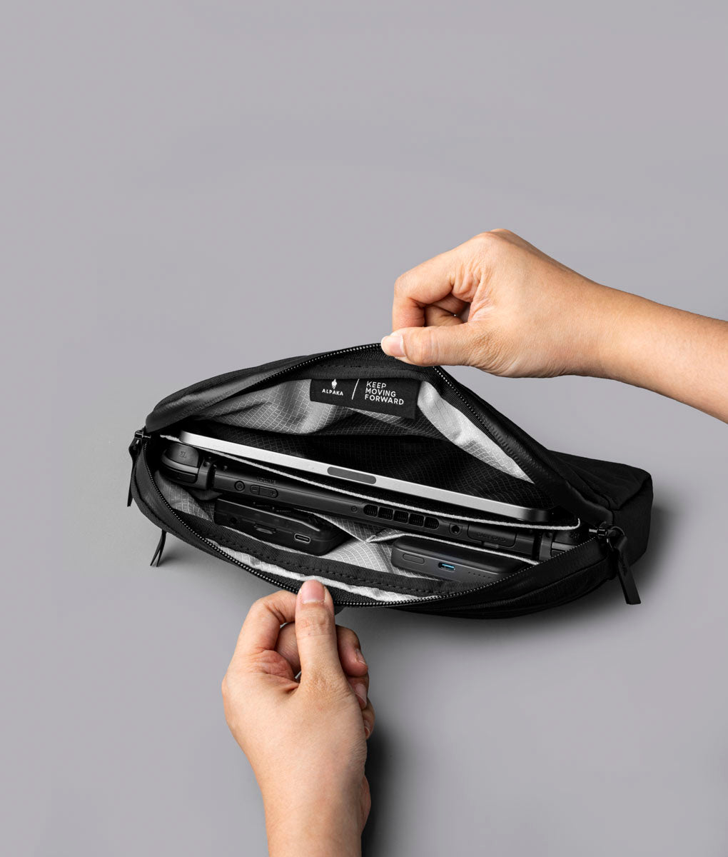 #color_Black/Gray | Axoflux 400D Ripstop Nylon