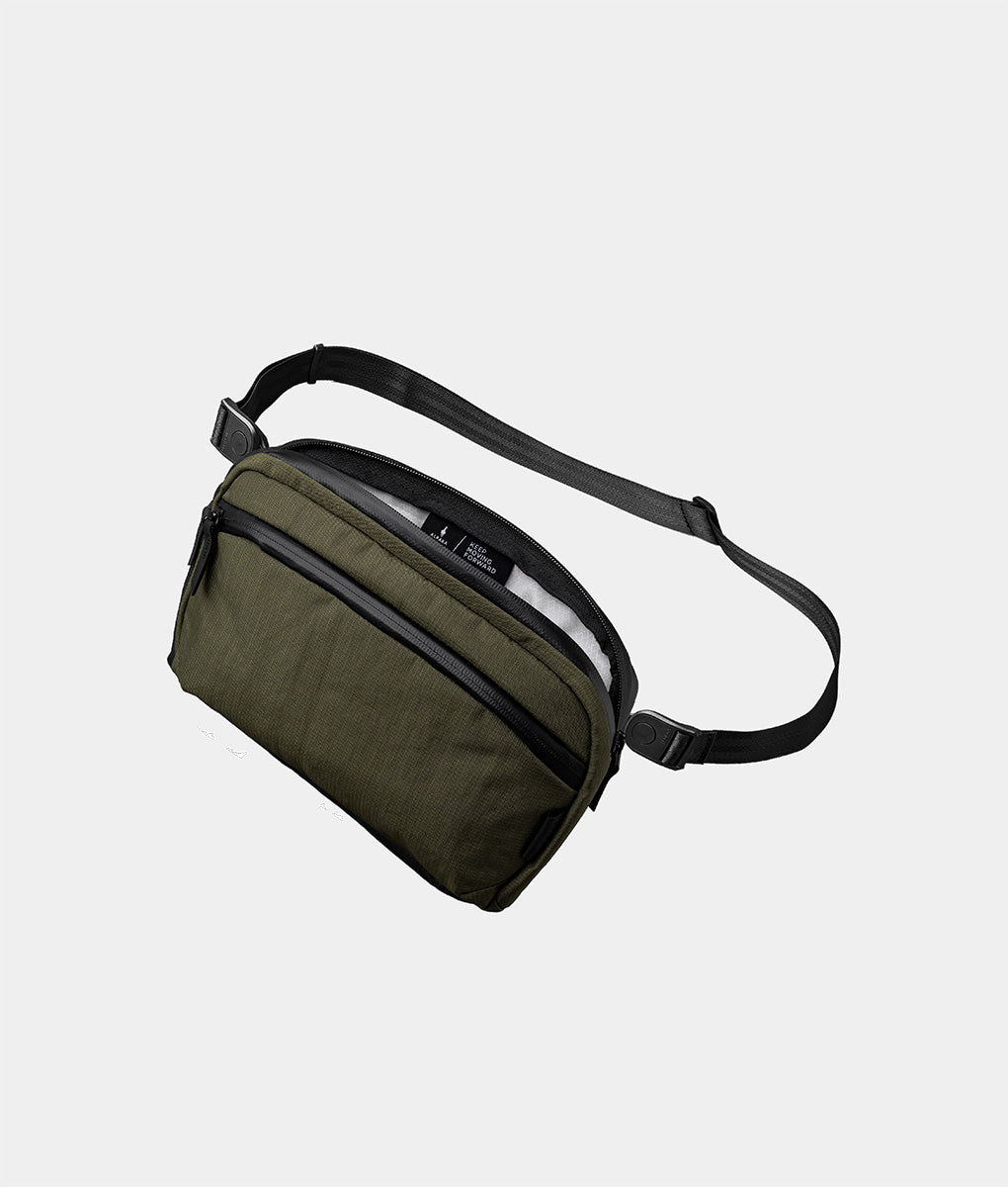 #color_Green/Gray | Axoflux 400D Ripstop Nylon