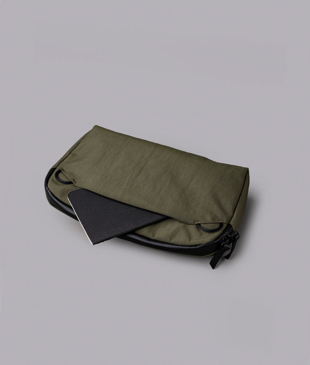 #color_Green/Gray | Axoflux 400D Ripstop Nylon